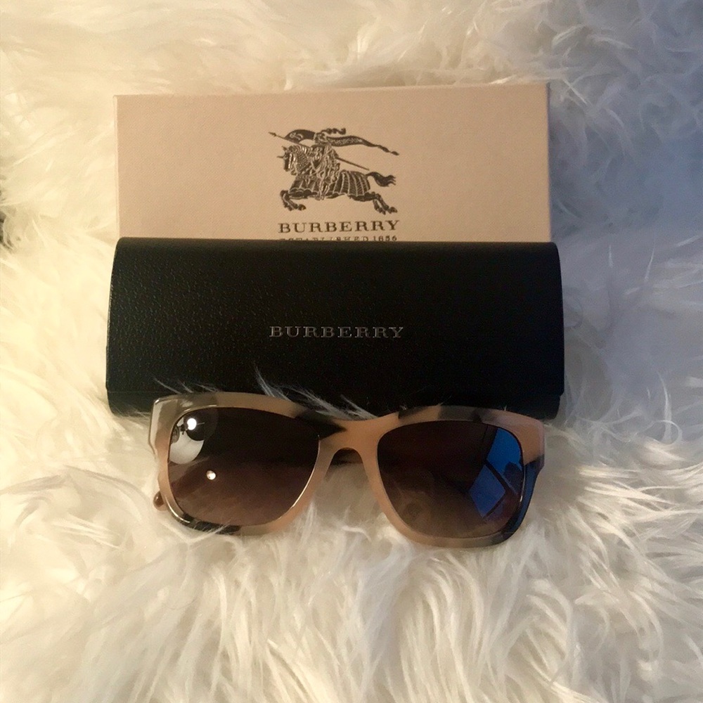 Burberry Tortoise Sunglasses